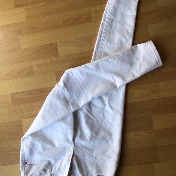 Old Navy Super Skinny Jeans Size 6 White Excellent Condition - Picture 4 of 10